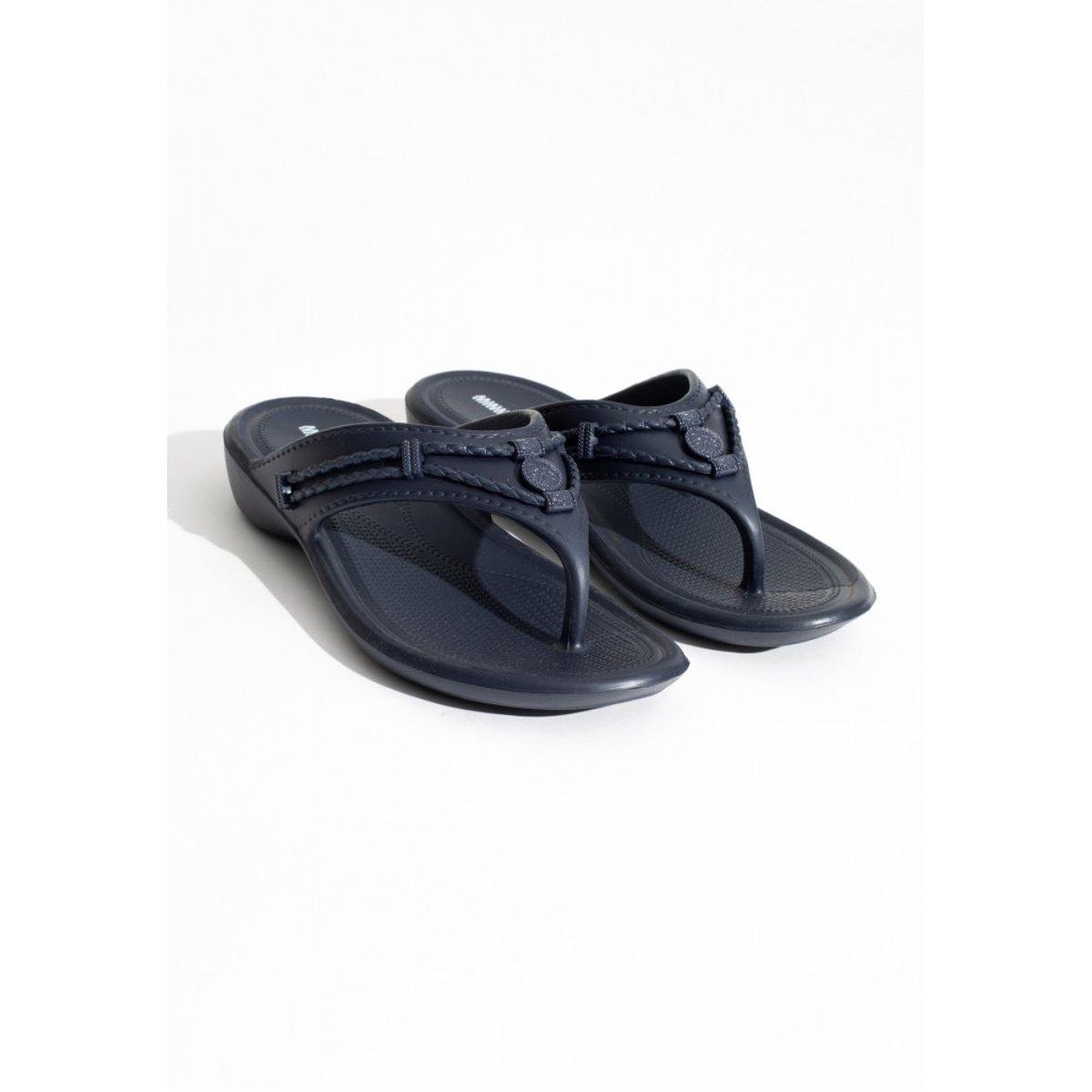 Tongs SILVERTHORNE PRISM bleu nuit, MINNETONKA