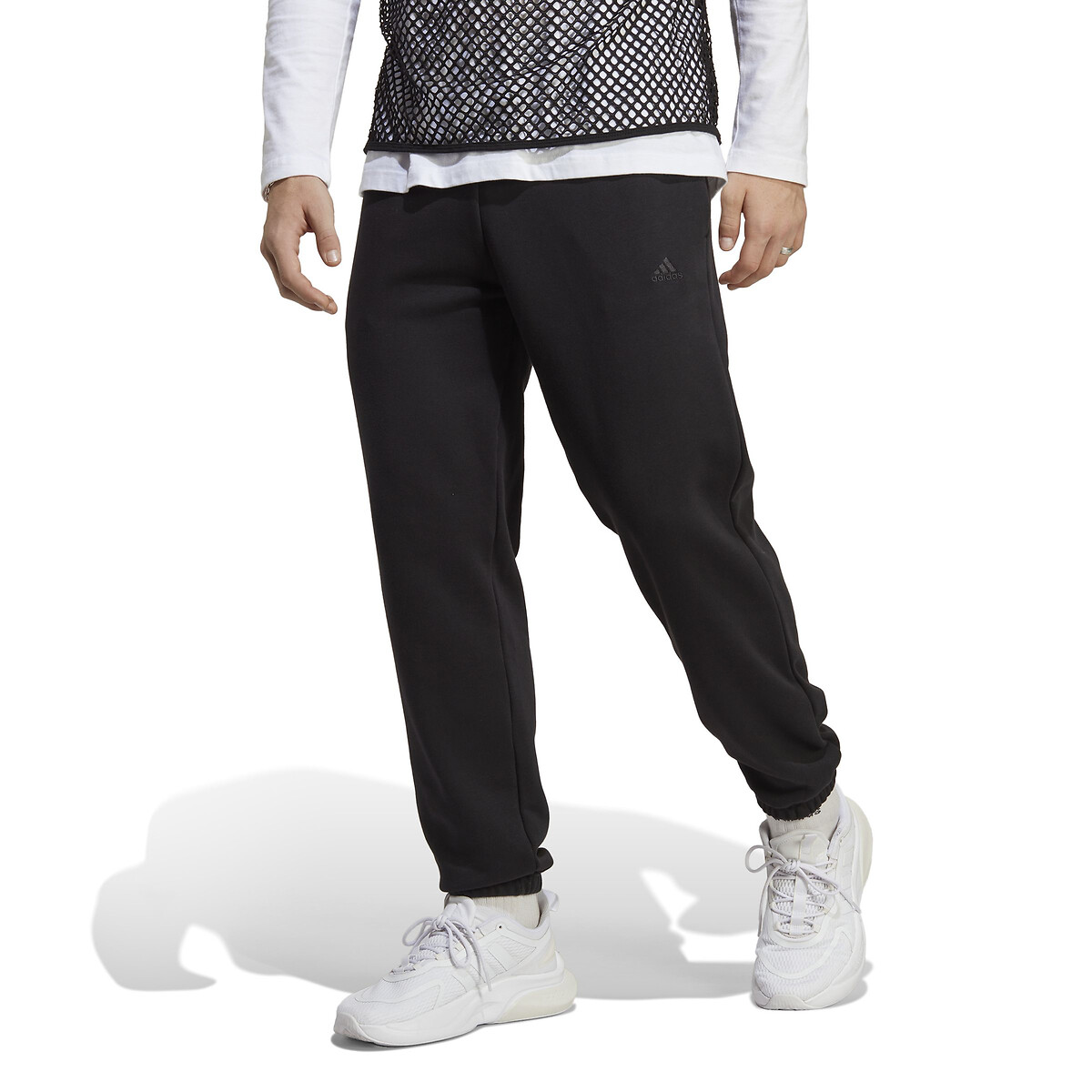 Pantalon en molleton noir, ADIDAS SPORTSWEAR