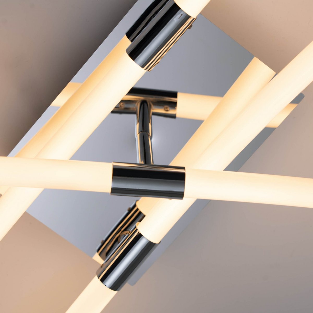 Plafonnier LED 3 bras ajustables - ADRIANNA argenté / chromé, KOSILUM