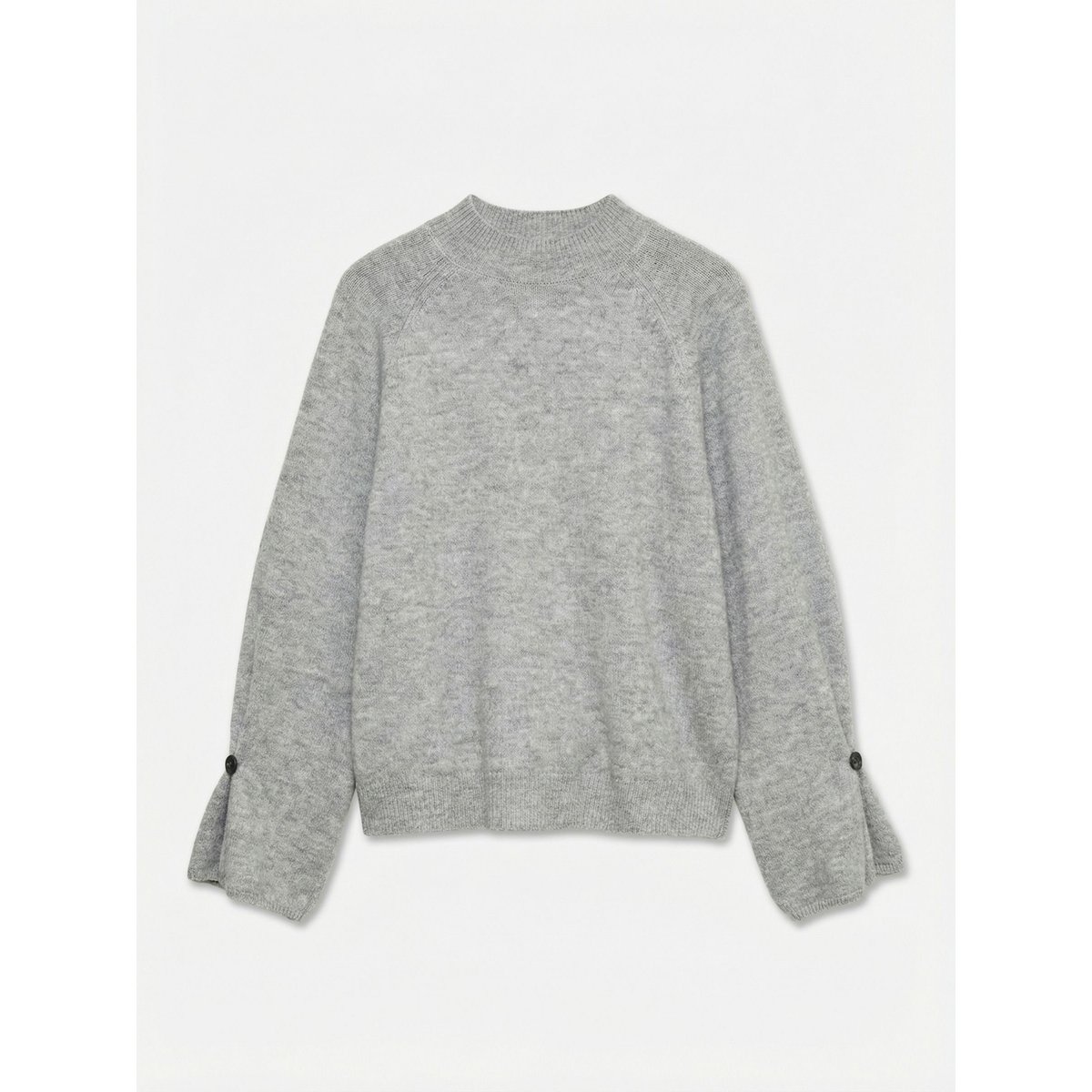 Pull En Maille grise - light grey melange, VERO MODA