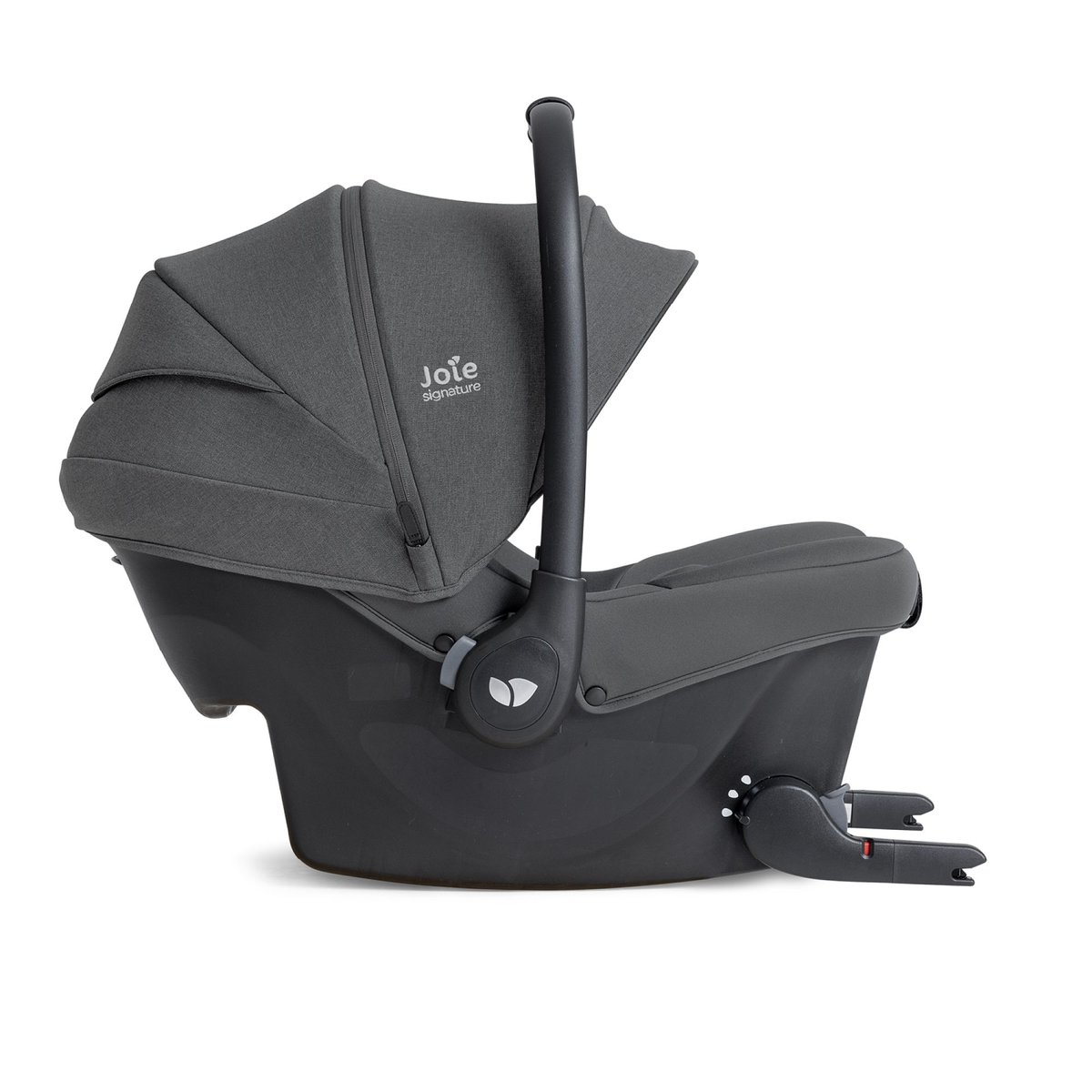 Poussette duo Finiti Signature Ebony + siège auto Sprint Ebony couleur unique, JOIE