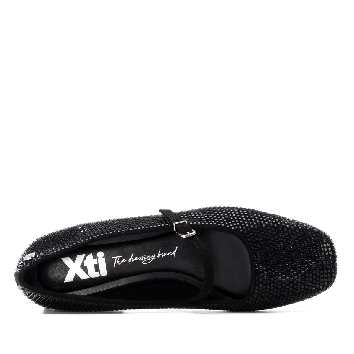 Chaussure Ballerine Plaine Entreprise Boucle noir, XTI