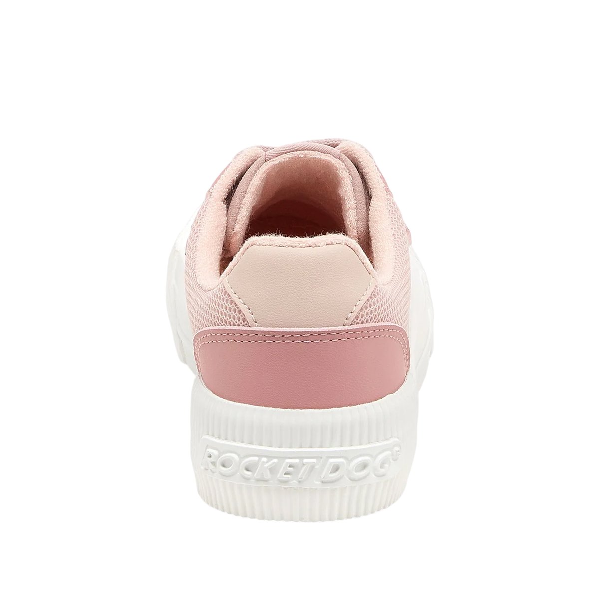 Baskets basses à lacets rose pâle, ROCKET DOG