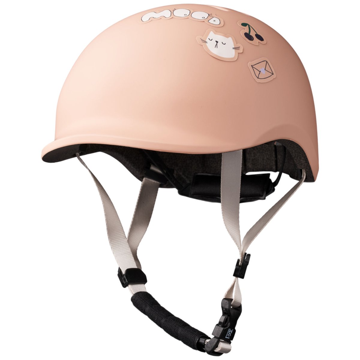 Casque de vélo Milly rose, vert, blanc, LIEWOOD