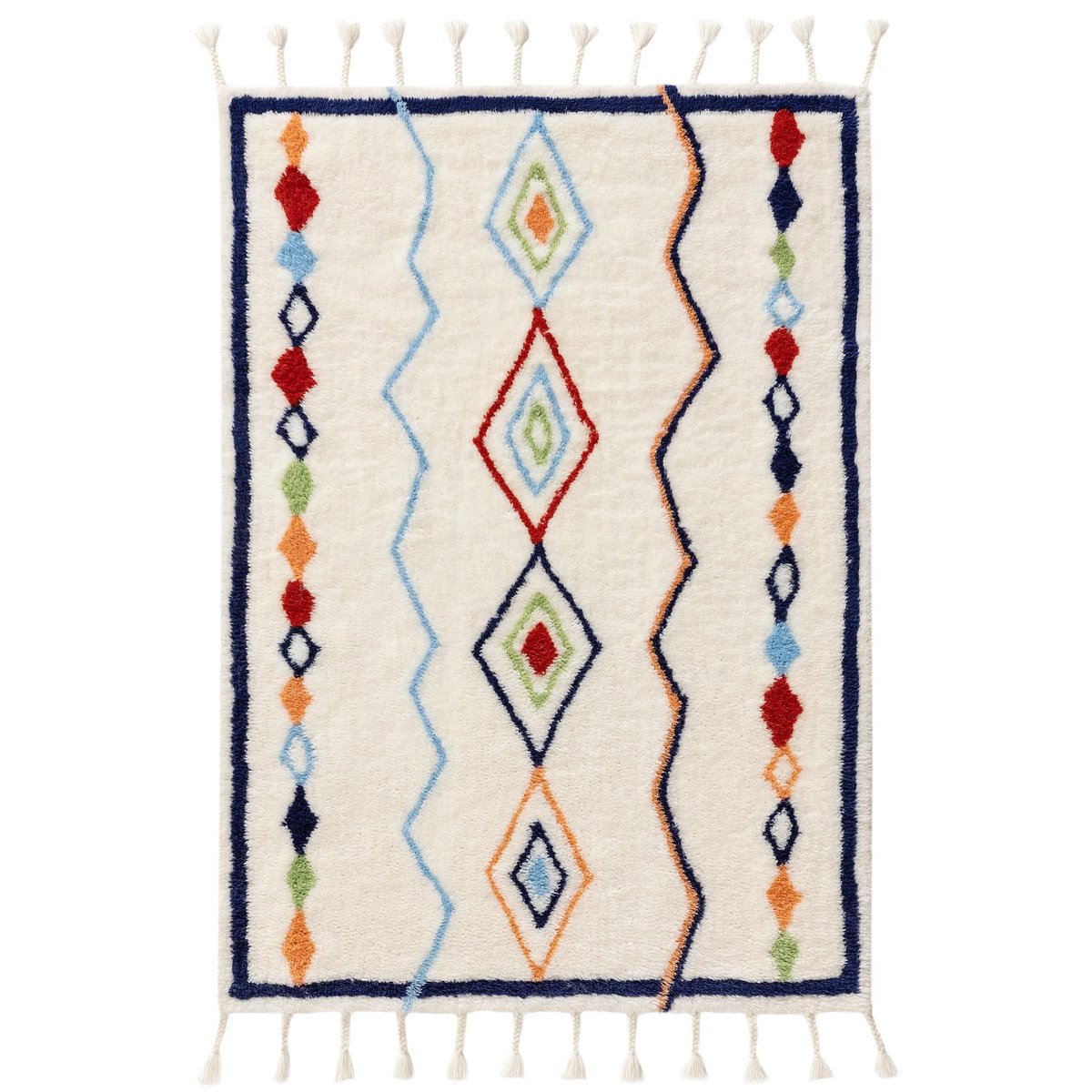 Tapis enfant tufté main MALIKA multicouleur, BENUTA