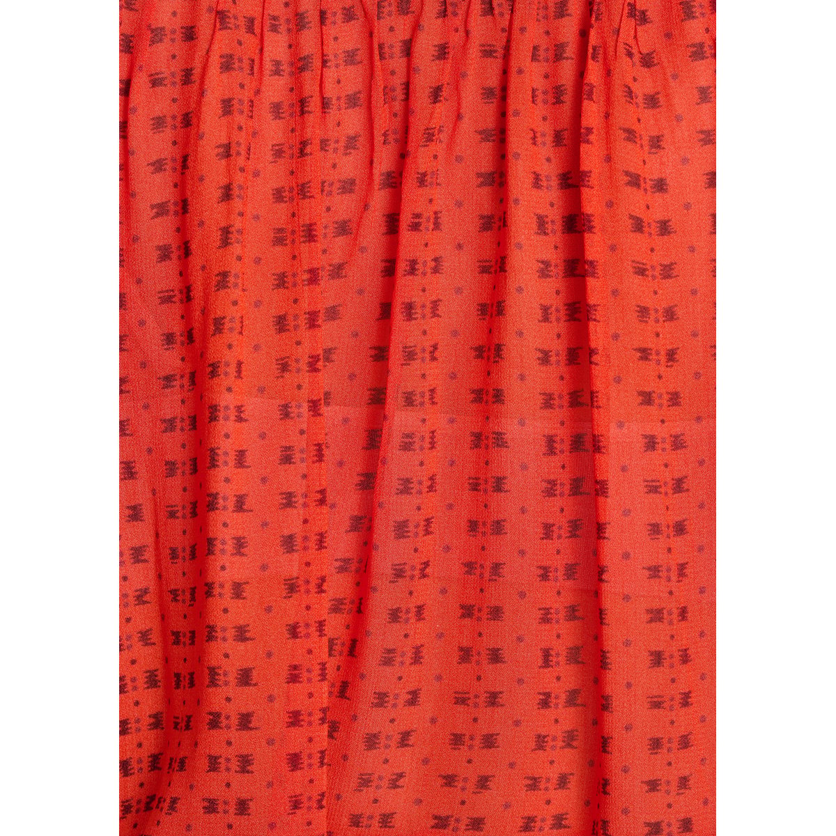 Blouse ample manches courtes à imprimé jaspe, LA FEE MARABOUTEE