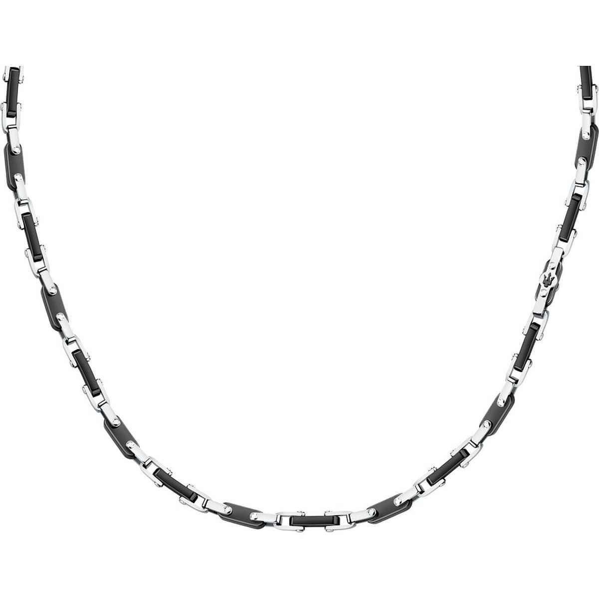 Collier CERAMIC black,stainless steel, MASERATI