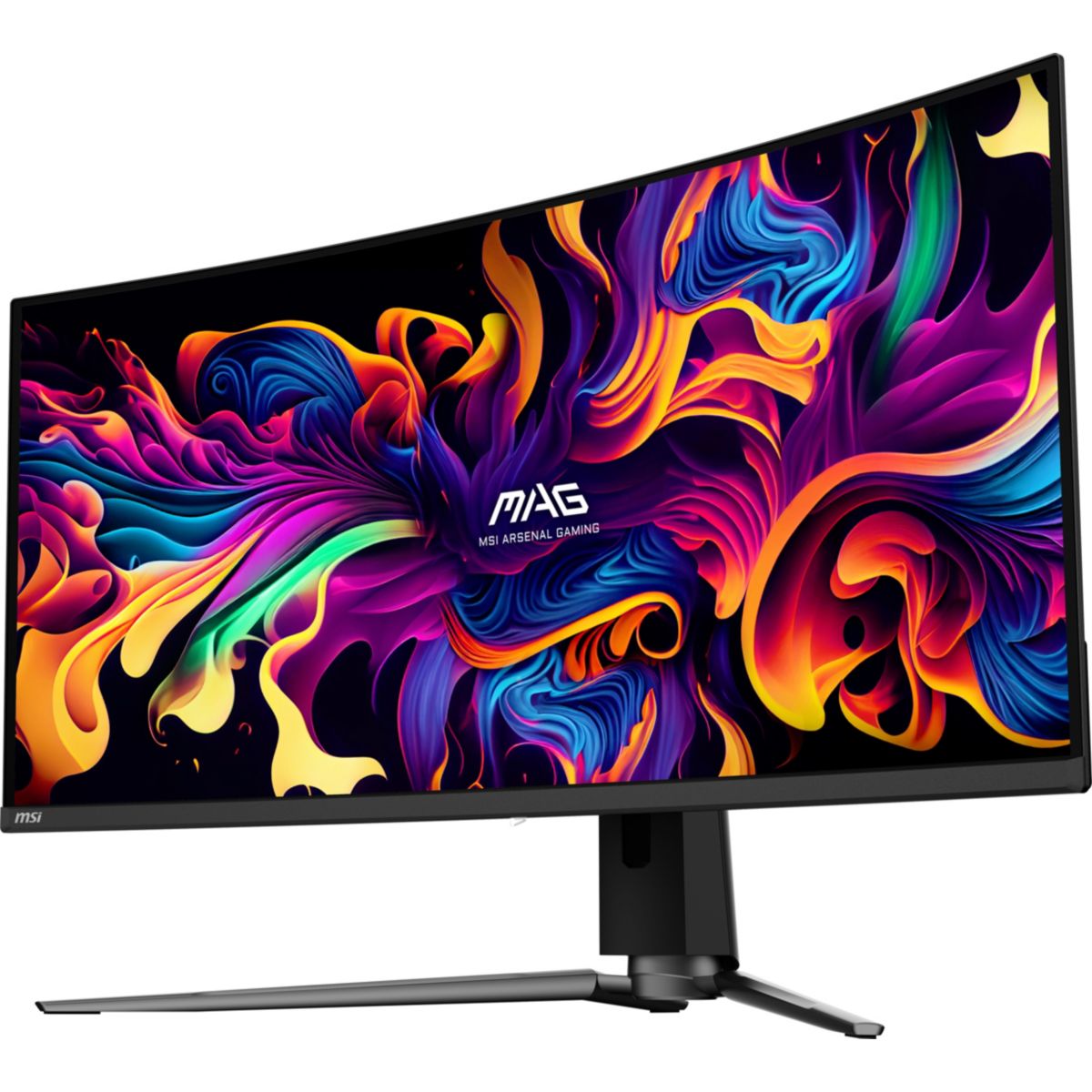 Ecran PC Gamer MAG 341CQP 34" QD-OLED UWQHD 280 Hz HDR HDMI 2.1 couleur unique, MSI