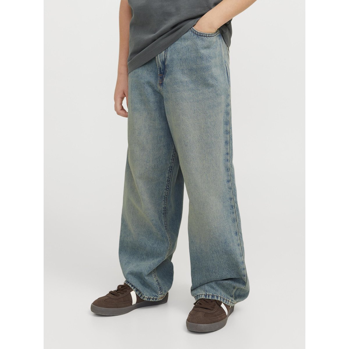 Jean Extra Baggy Fit blue denim, JACK & JONES JUNIOR