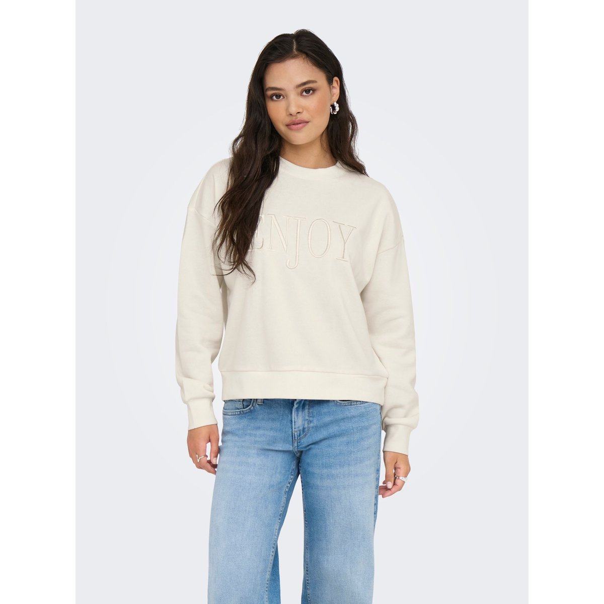 Sweat-Shirt egret, ONLY