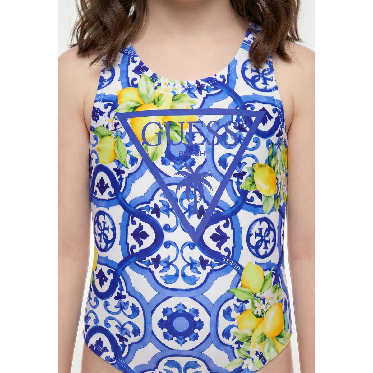 Maillot De Bain Une-Pièce Imprimé blau multi, GUESS KIDS