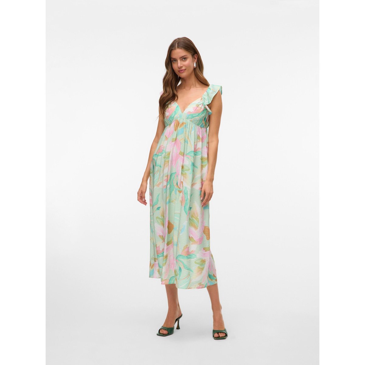Robe birds egg green, VERO MODA