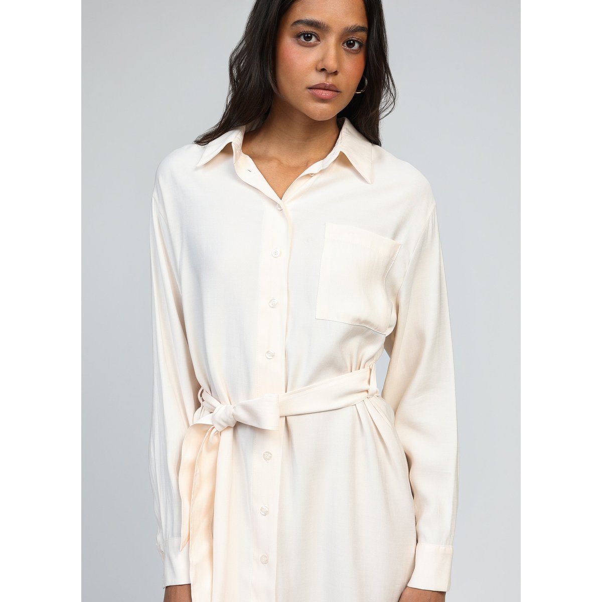 Robe Courte MASATA ecru, AN'GE