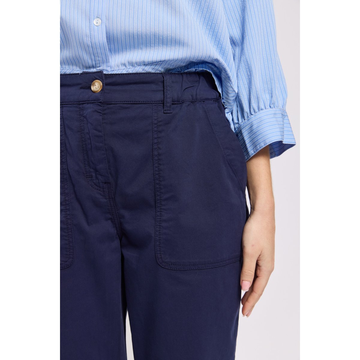 Chino taille élastique - coton seal, ARMOR-LUX