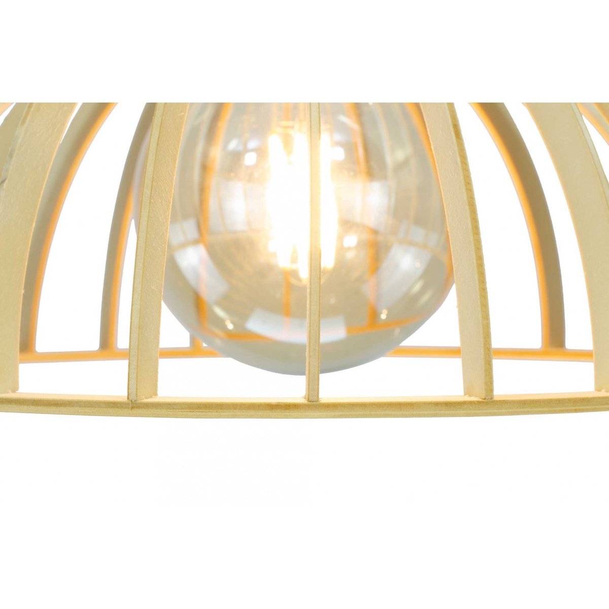 Suspension en bois de peuplier, DINOWOOD naturel, C-CREATION