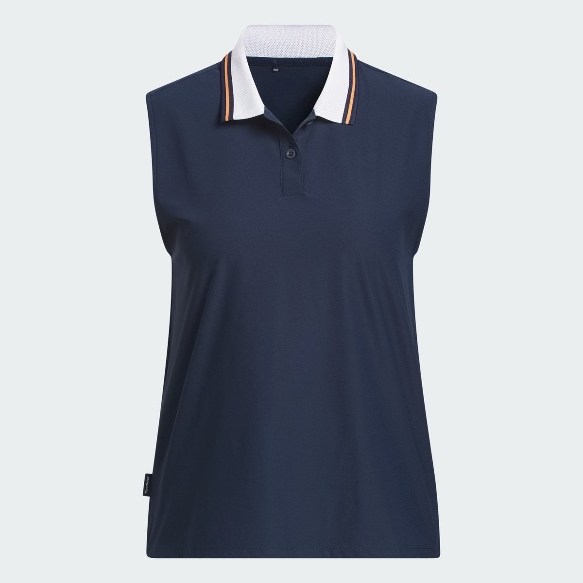 Polo Sans Manches Twistknit Beyond The Course Polo Sans Manches Twistknit Beyond The Course collegiate navy / dusky orange, adidas Performance