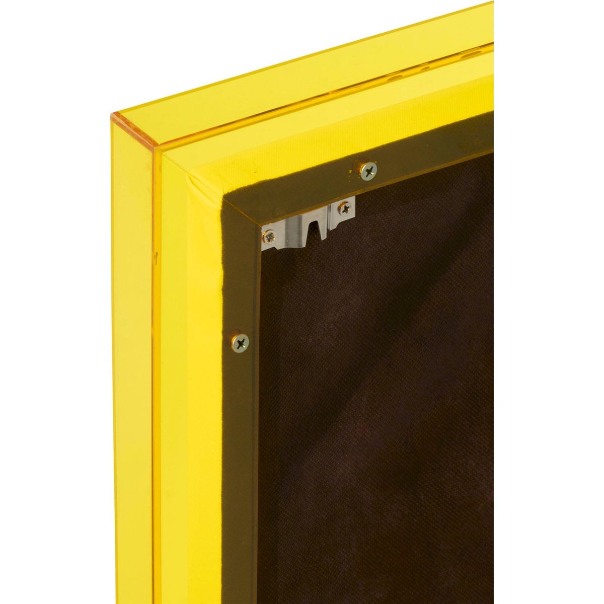 Tableau citation sur toile, Lot de 2 blanc et jaune fluo, RECOLLECTION