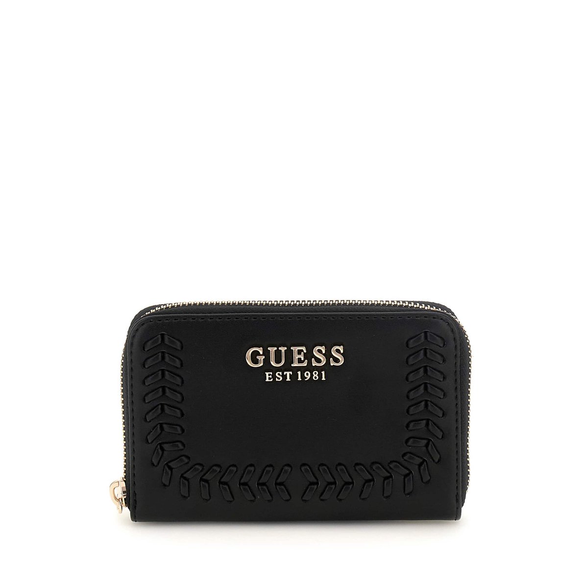 Portefeuille Tatum Empiècement Sur Le Devant noir, GUESS
