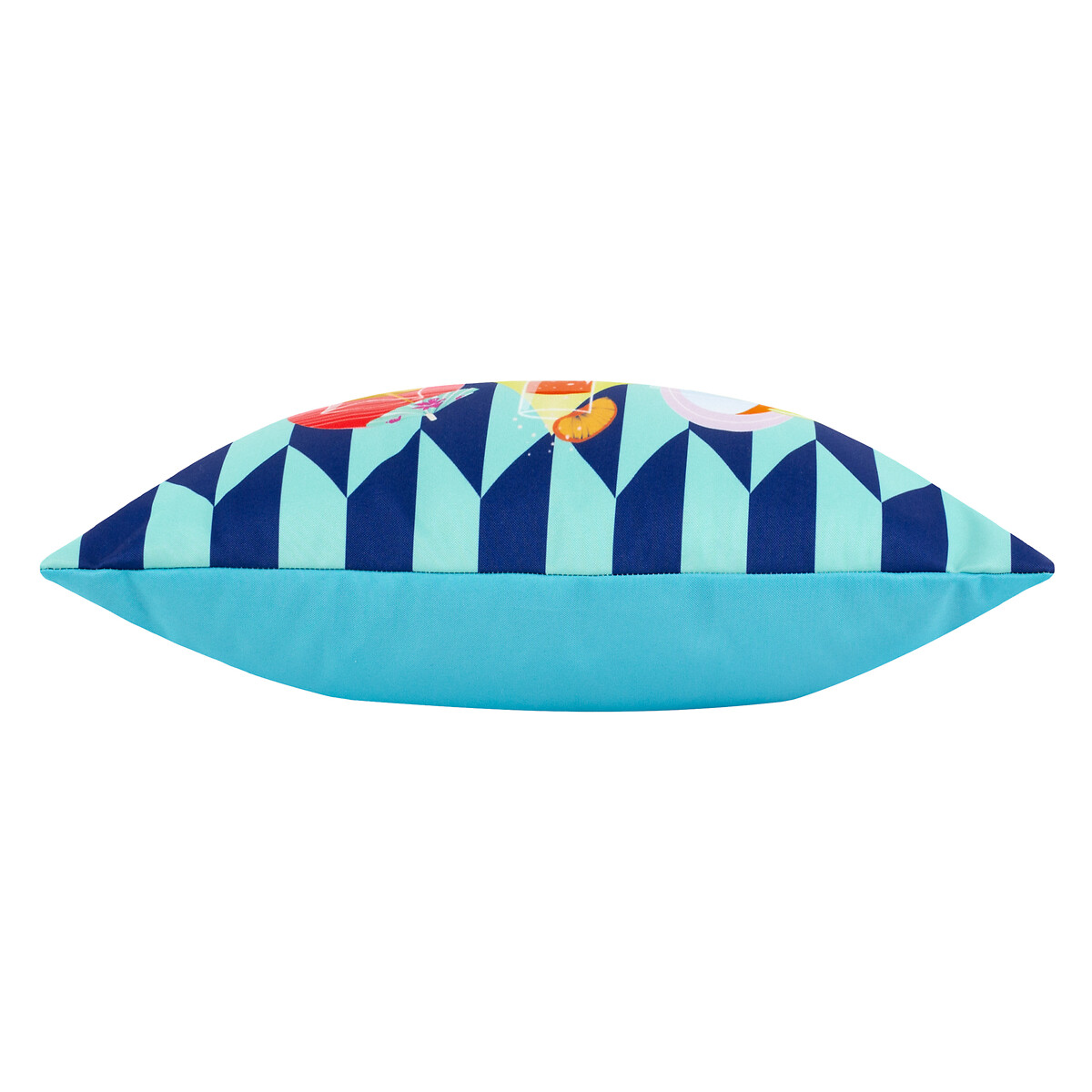 Happy Hour Abstract Outdoor Filled Cushion blue, FURN.