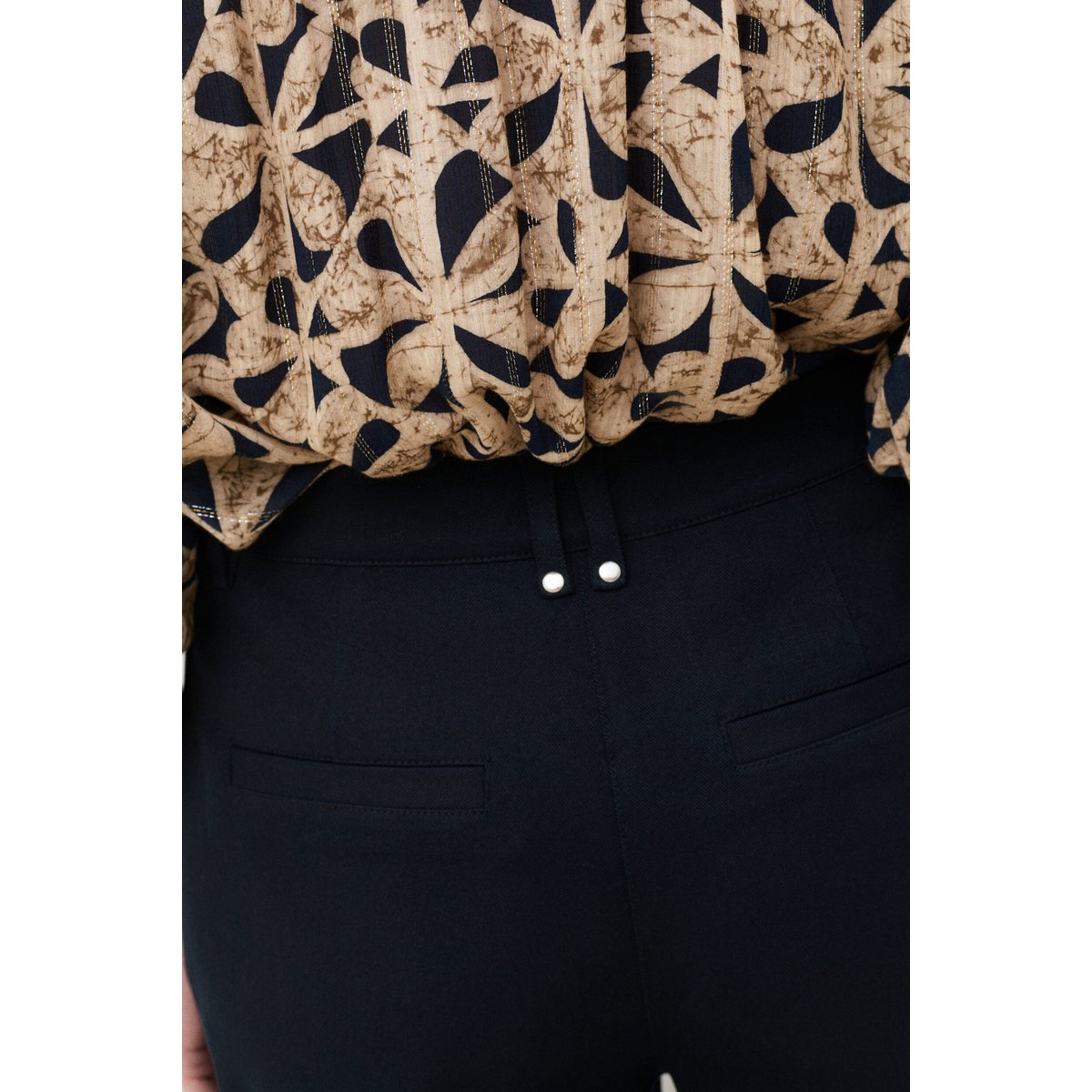 Pantalon droit workwear PHARRISON bleu marine, CAROLL