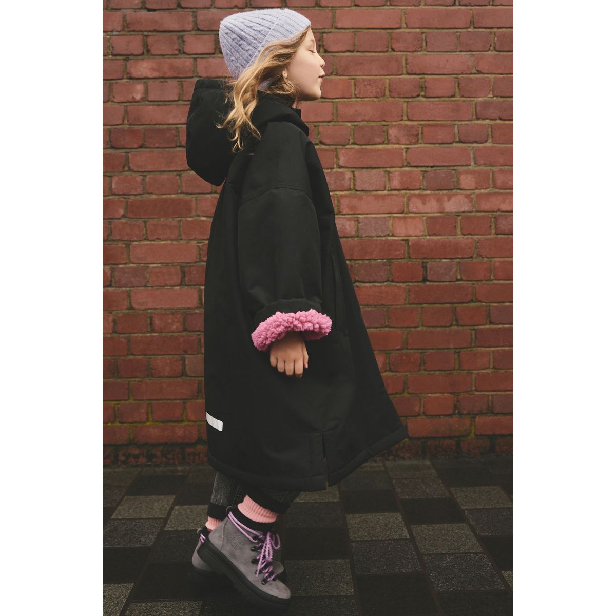 Peignoir imperméable noir, NEXT