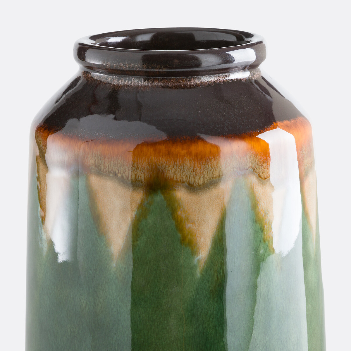 Zia Ceramic Vase, 29cm High multi-coloured, LA REDOUTE INTERIEURS