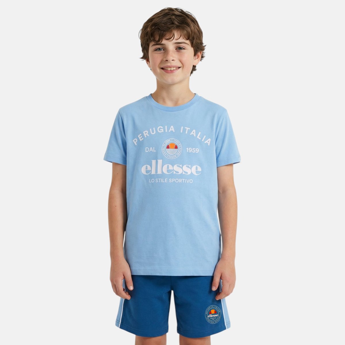 Lot de 2 t-shirts manches courtes et short SUMMER CAMP bleu roi, ELLESSE