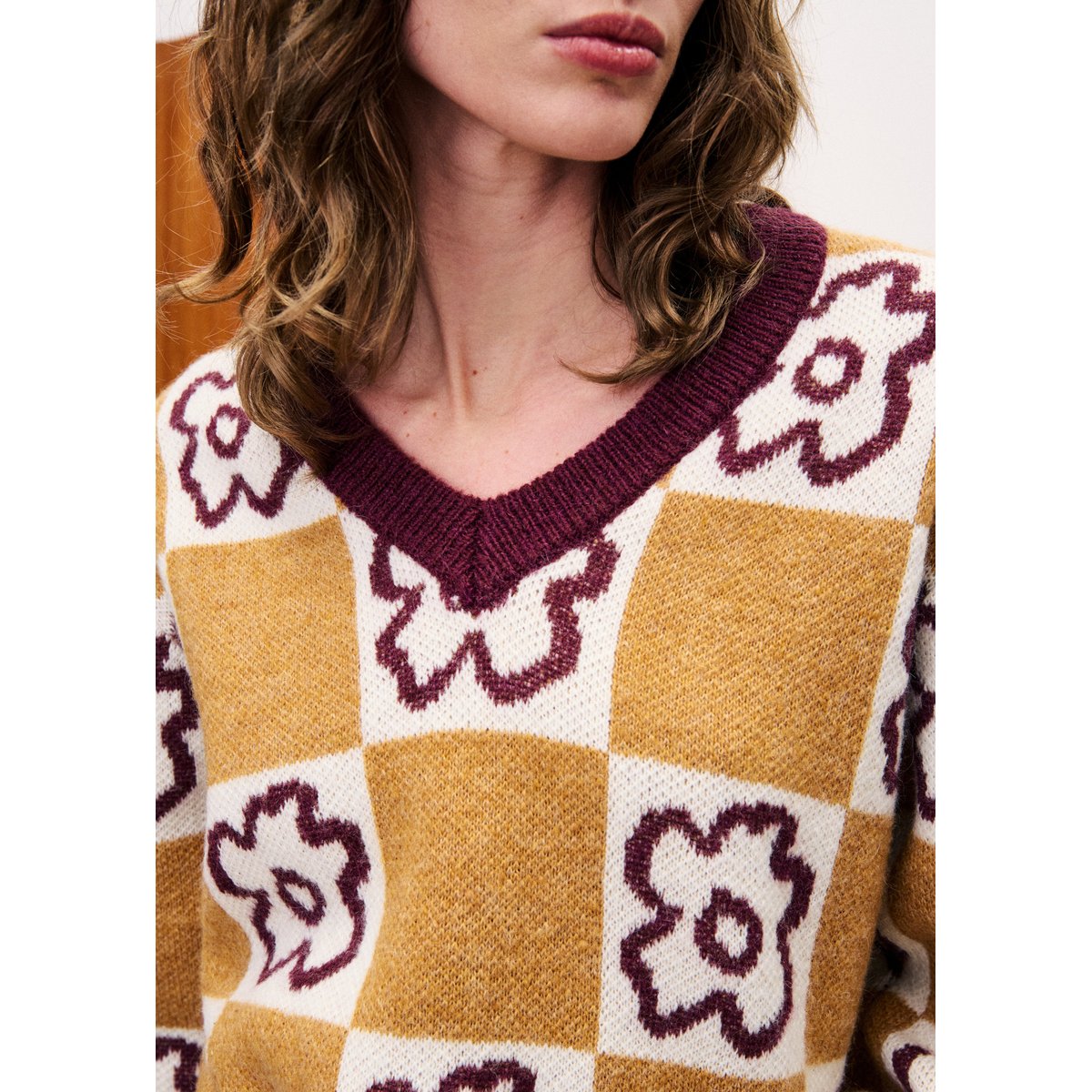 Pull en mohair PRIMEVERE camel, FRNCH