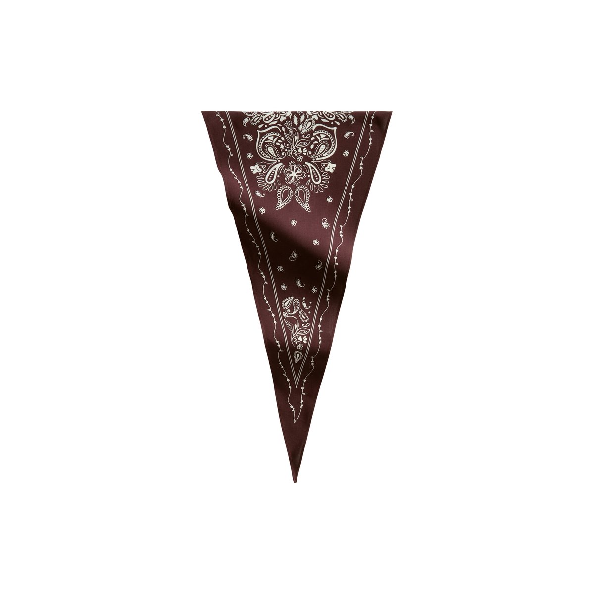 Foulard en LENZING™ ECOVERO™ marron foncé, MARC O’POLO DENIM