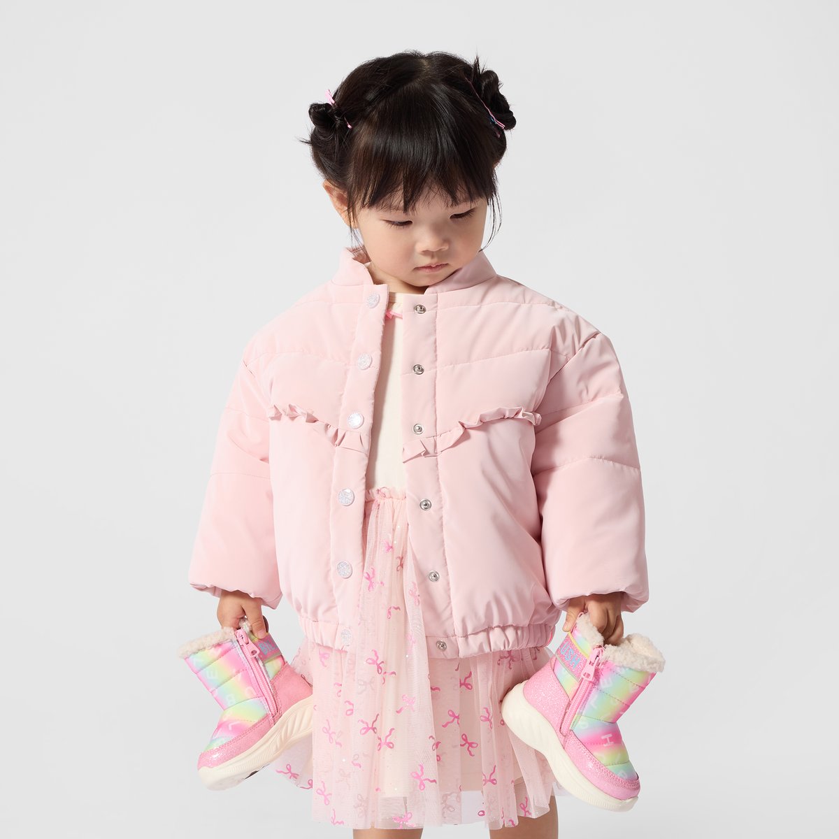 Robe bi-matière rice, BILLIEBLUSH