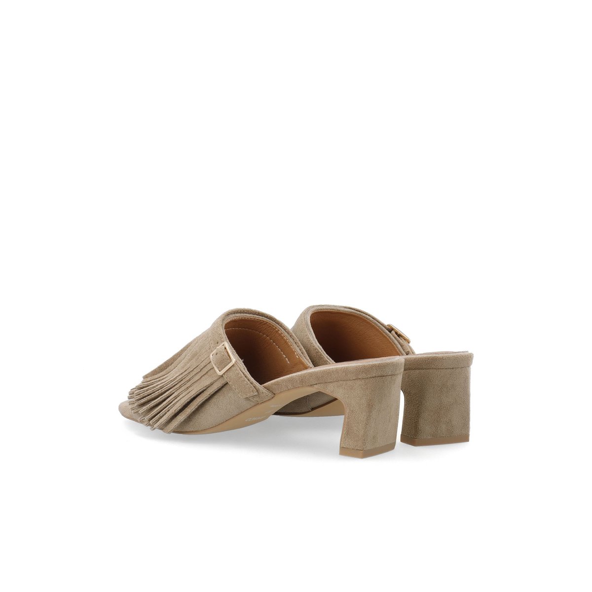 Mules À Talons sand, BIANCO
