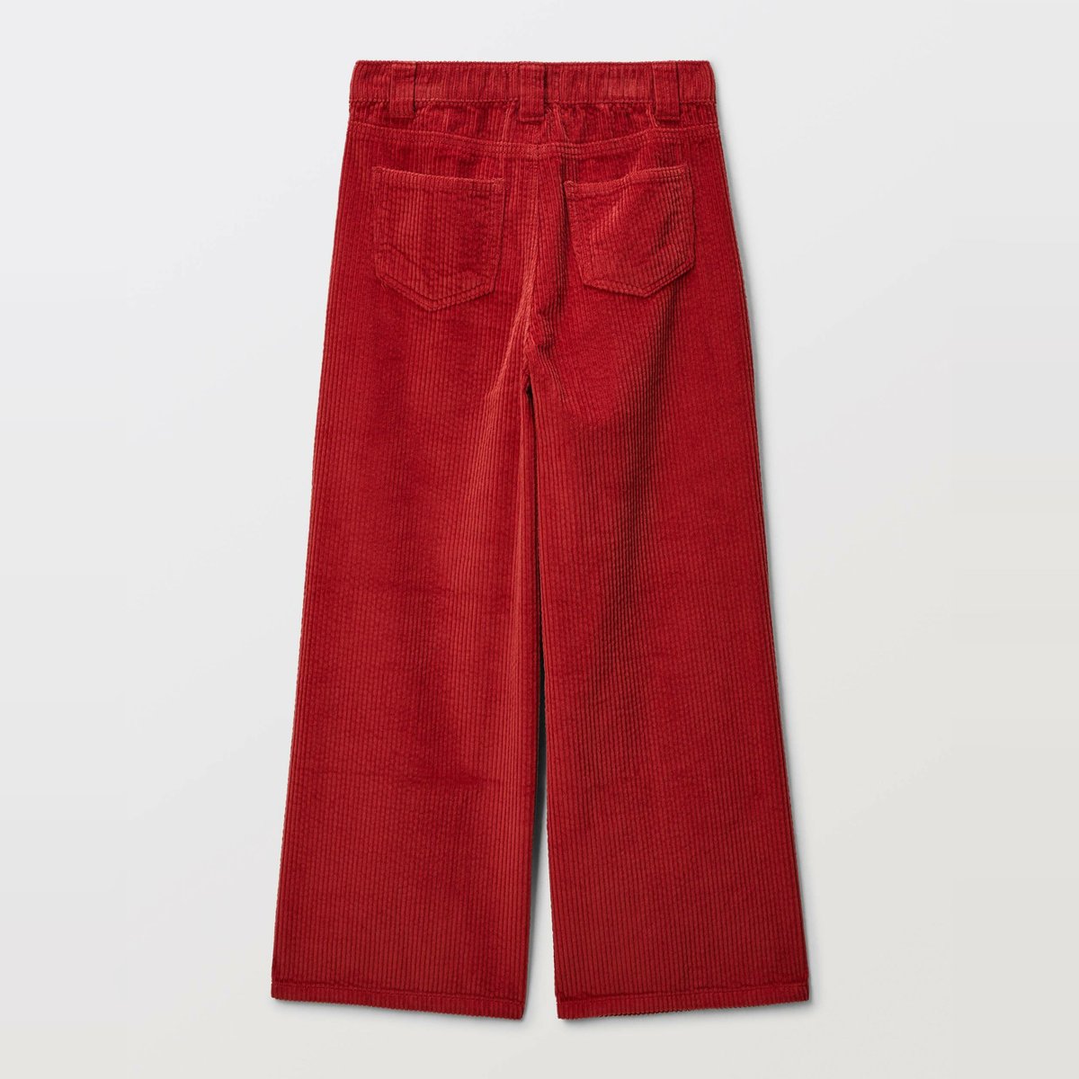 Pantalon effet velours à poches plaquées bonheur, MONOPRIX