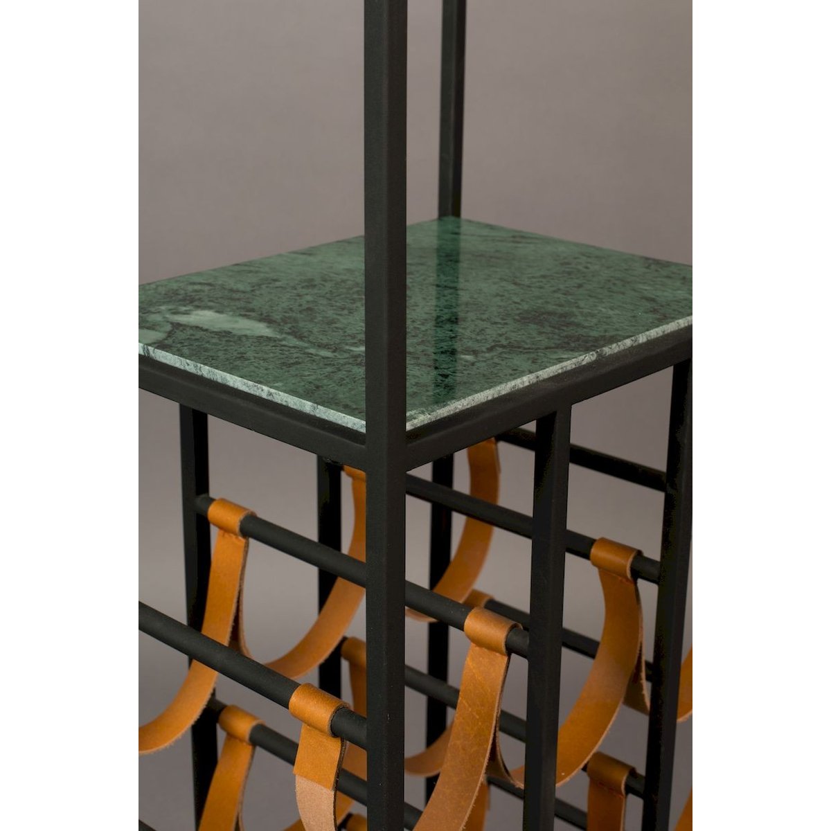 Meuble range bouteille en marbre, MIL vert, DUTCHBONE