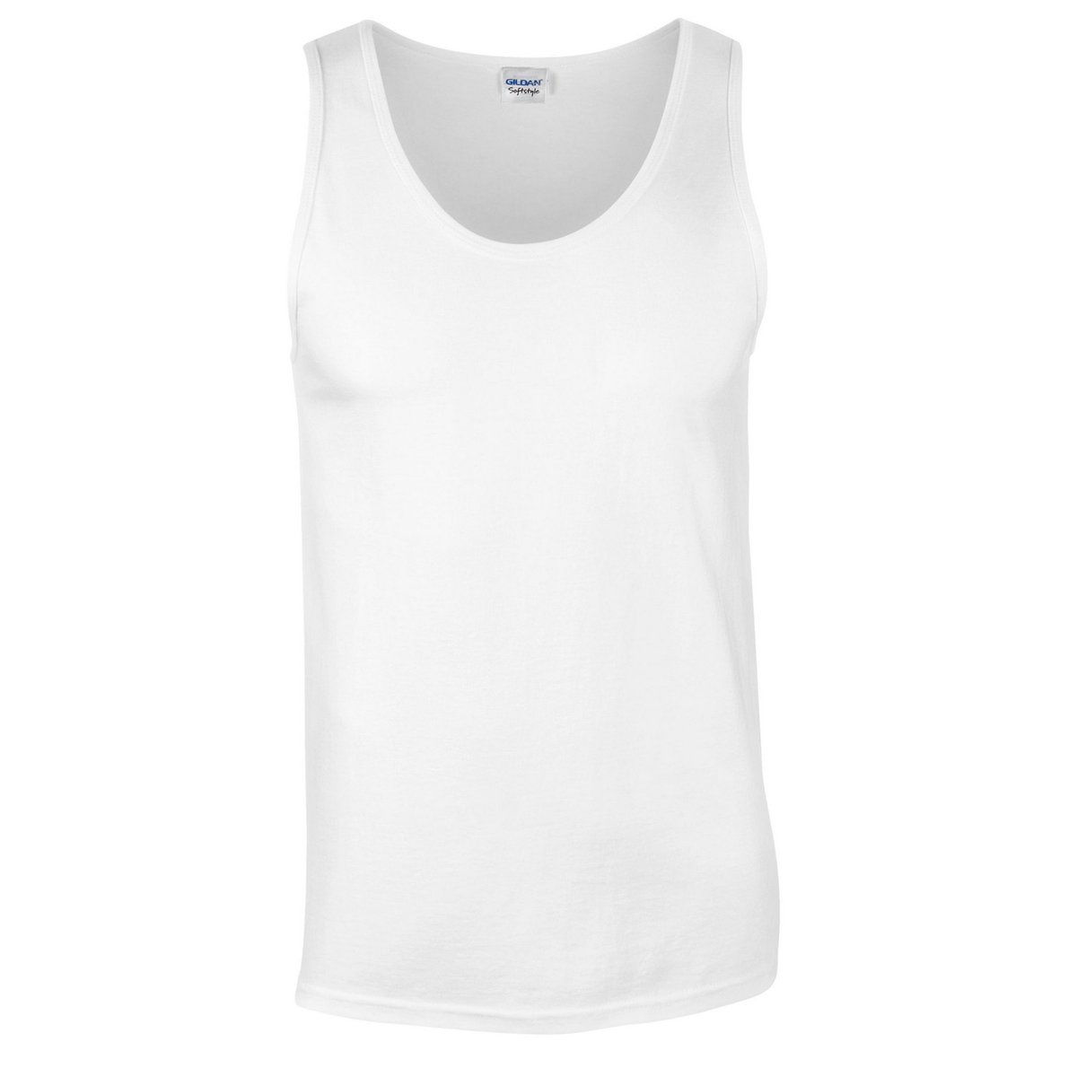 Débardeur blanc, GILDAN
