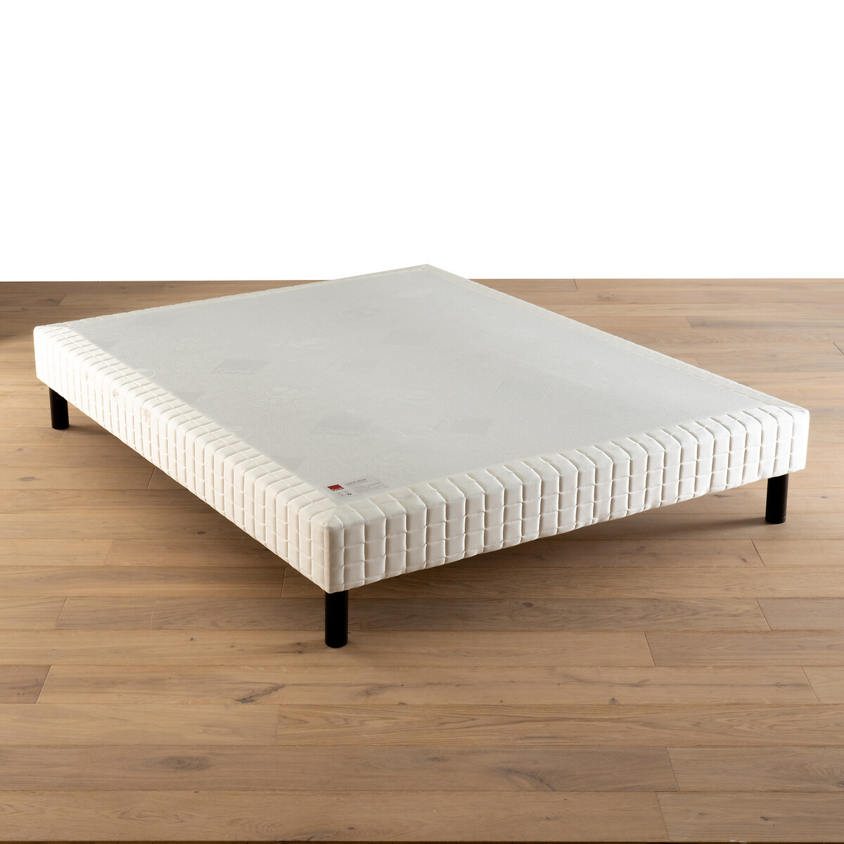 Ensemble matelas ressorts le Suprême + sommier ecru, EPEDA