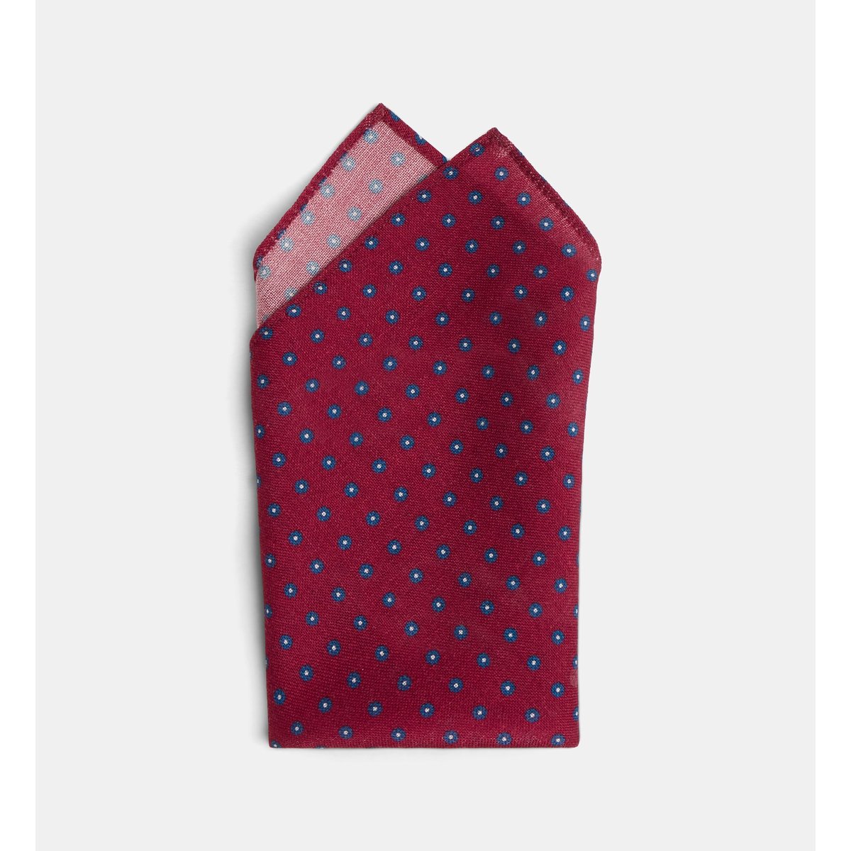 Pochette de costume lainypri motifs laine bordeaux, GALERIES LAFAYETTE