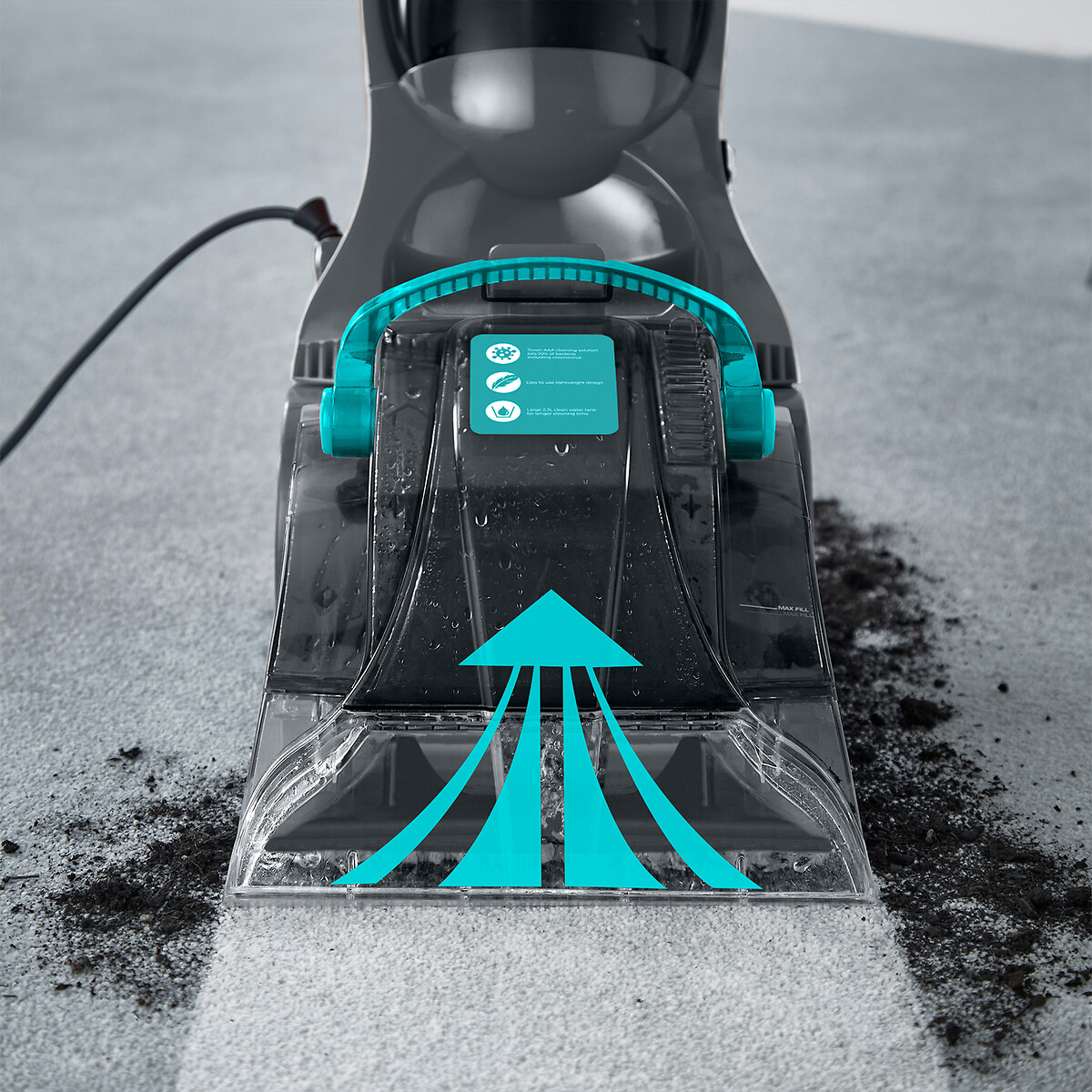 Aqua Jet+ Carpet Washer - T54800 blue, TOWER