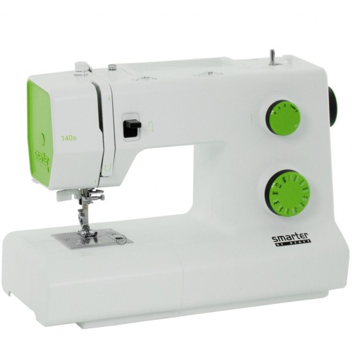 Machine à coudre mécanique smarter 140S blanc + vert, PFAFF