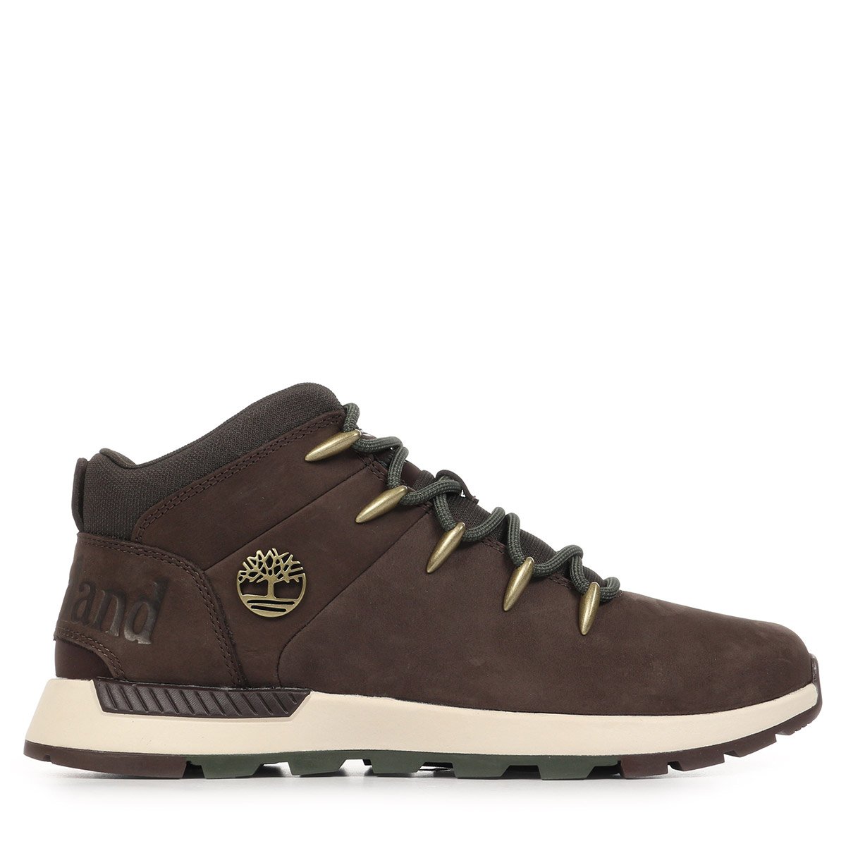 Baskets SPRINT TREKKER MID LACE dark brown nubuck, TIMBERLAND