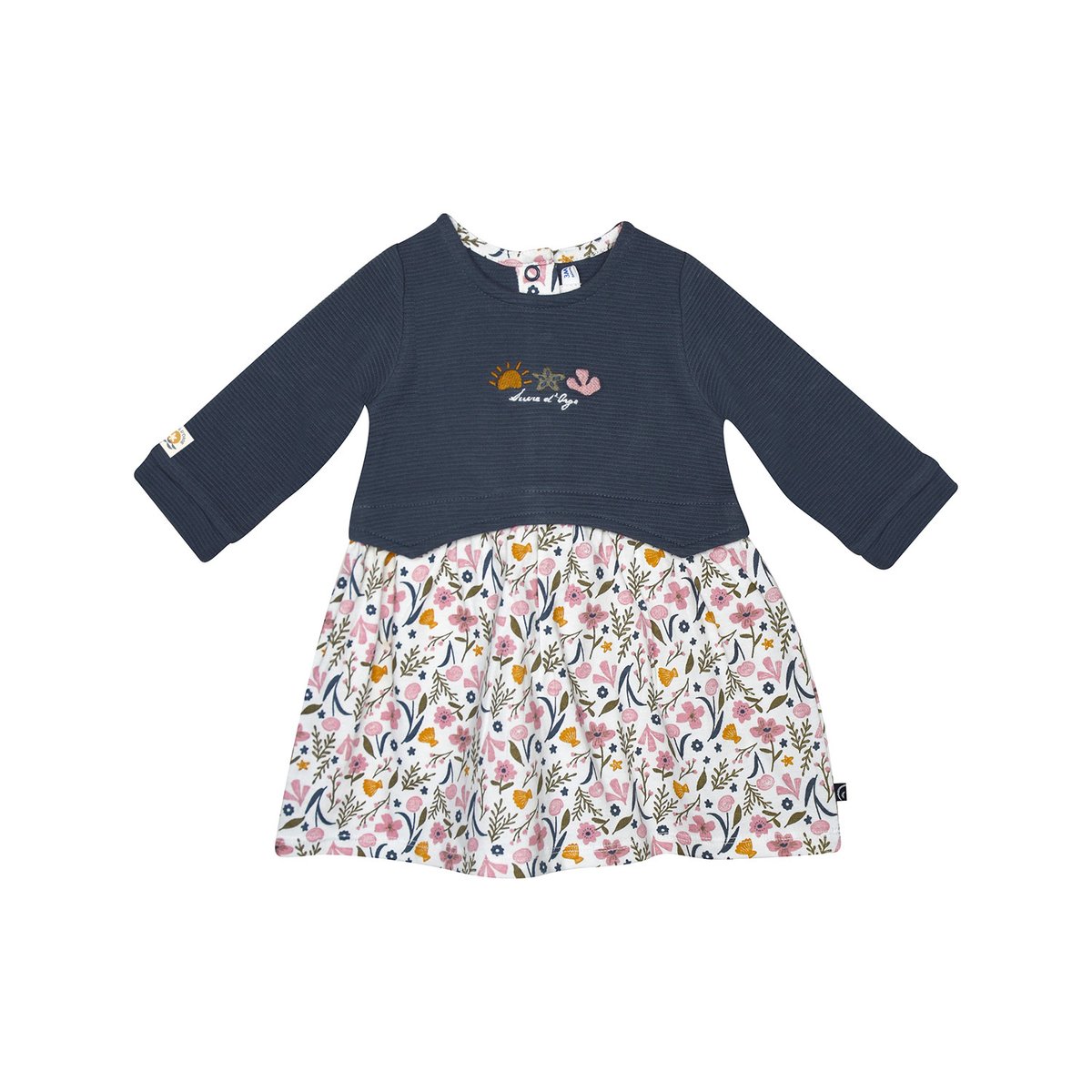 Robe rosalie sucre d'orge bleu, SUCRE D'ORGE