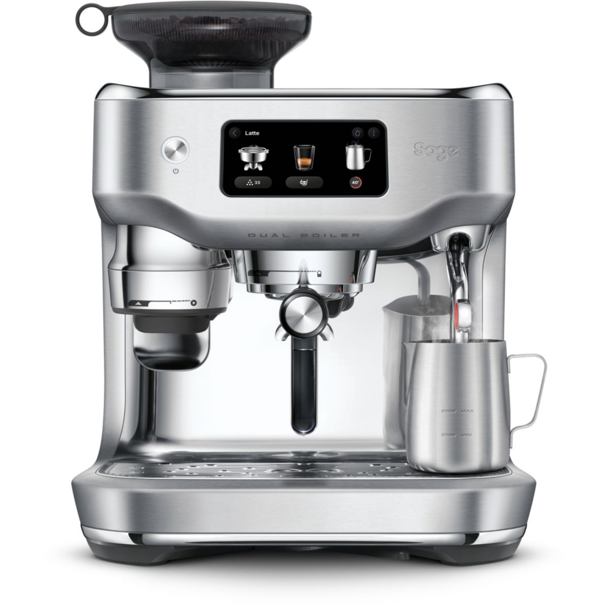 Machine à expresso SES995BSS4EEU1 couleur unique, SAGE APPLIANCES