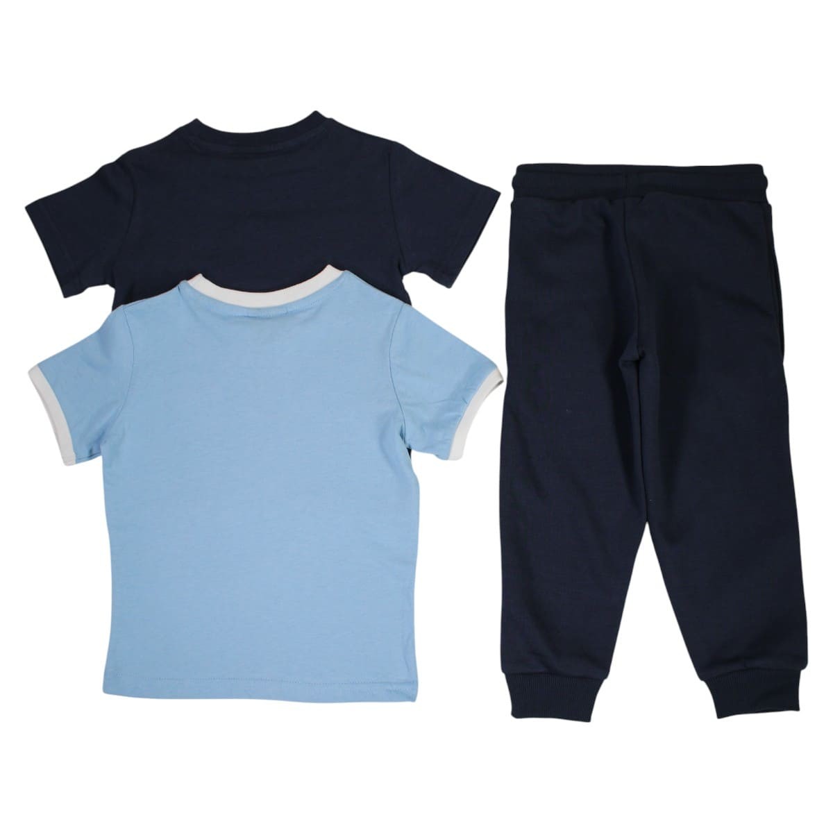 Lot de 2 t-shirts manches courtes et pantalon de jogging PLAYGROUND bleu marine, ELLESSE
