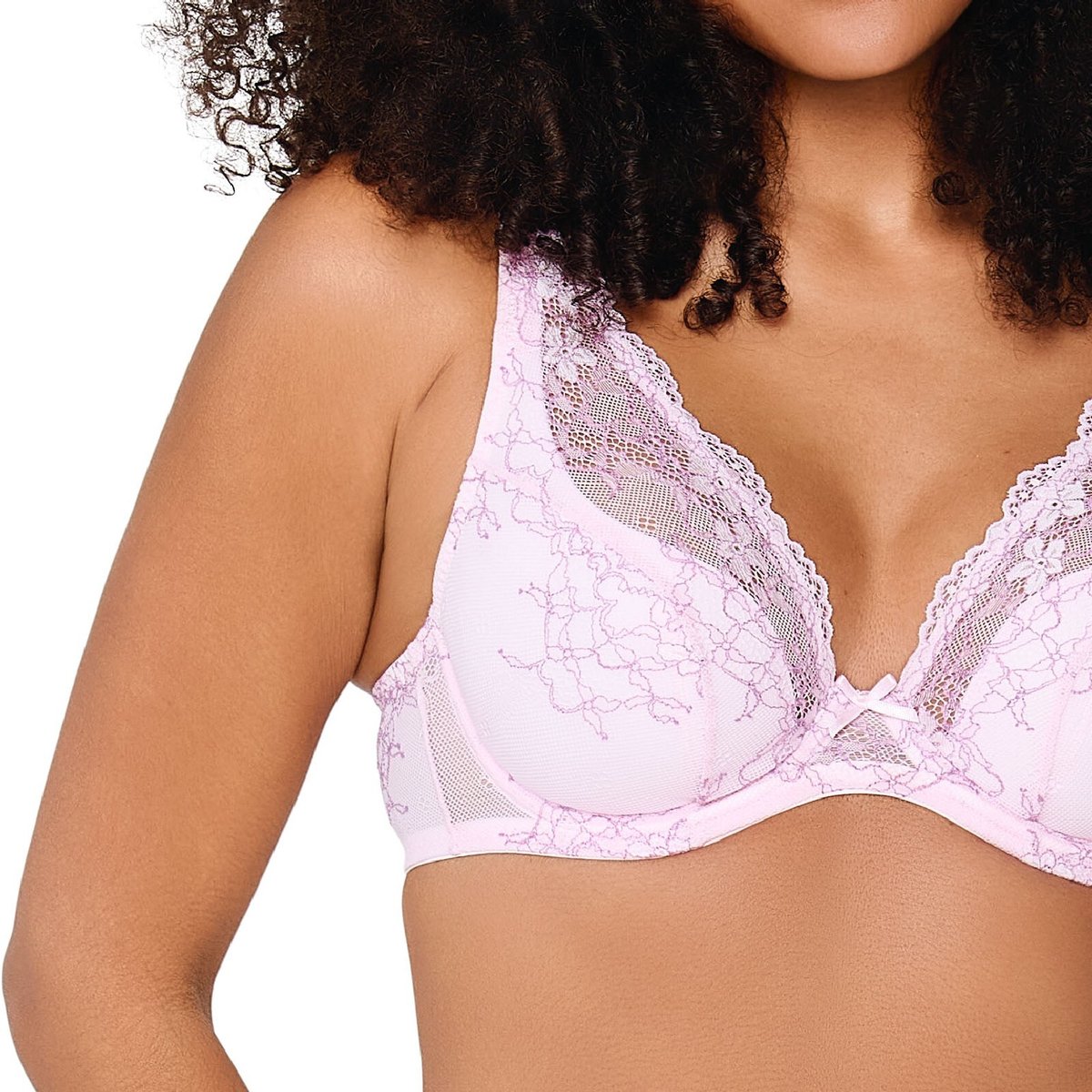 DAILY S-G demi mousse plongeant barely pink, LINGADORE