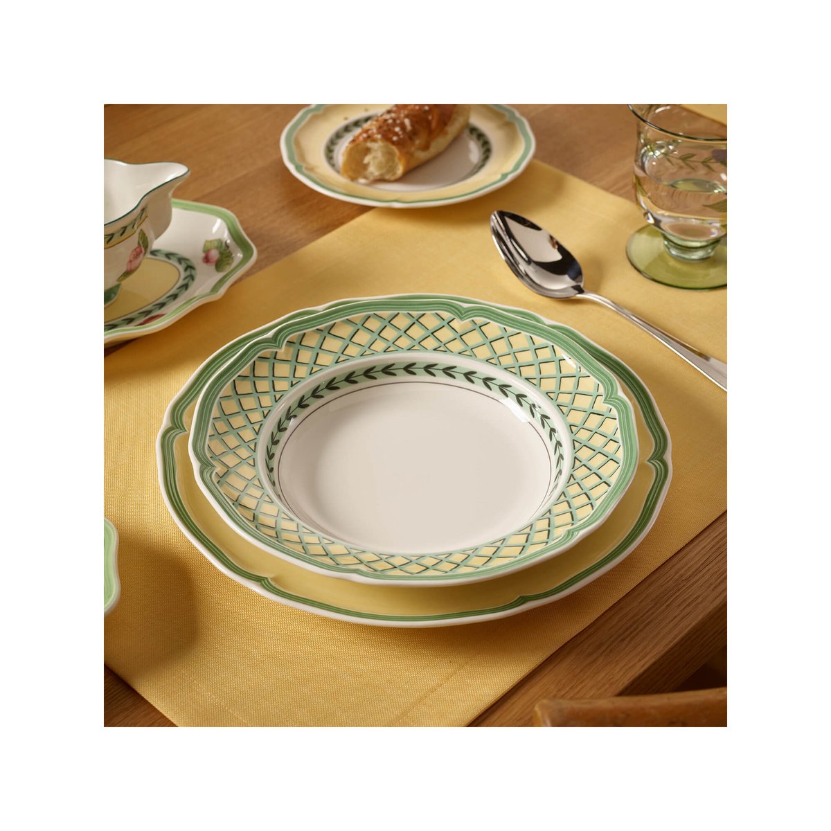 Assiette Creuse FRENCH GARDEN multicolore, VILLEROY & BOCH
