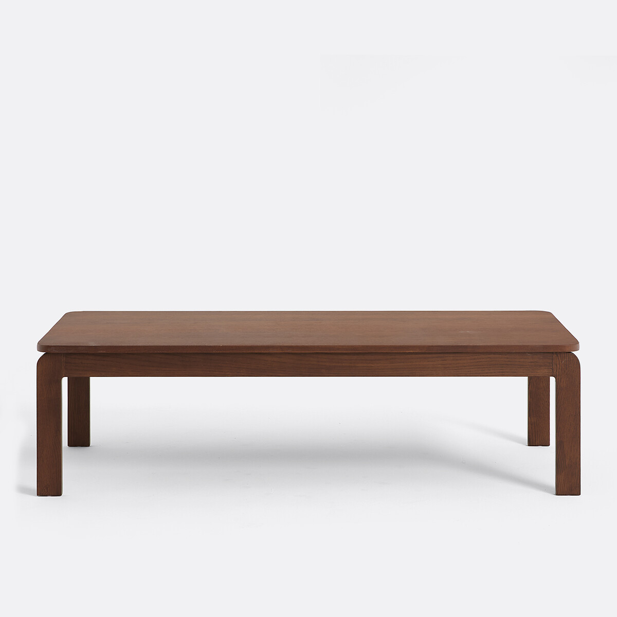 Salontafel van notenhoutfineer, Talet notenhoutkleur, LA REDOUTE INTERIEURS