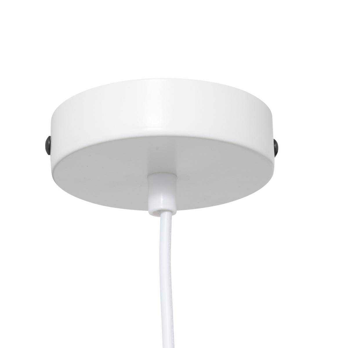 Suspension en jute tressé sur structure fonte ZELIA beige, ATMOSPHERA
