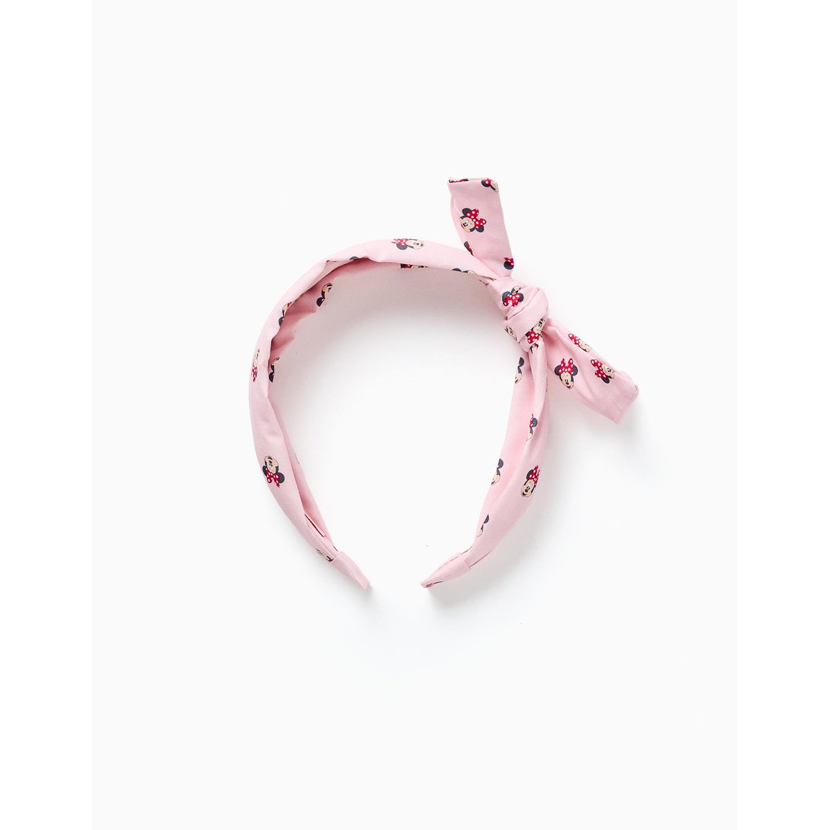 Serre-tête avec motif Minnie et nœud rose clair, ZIPPY