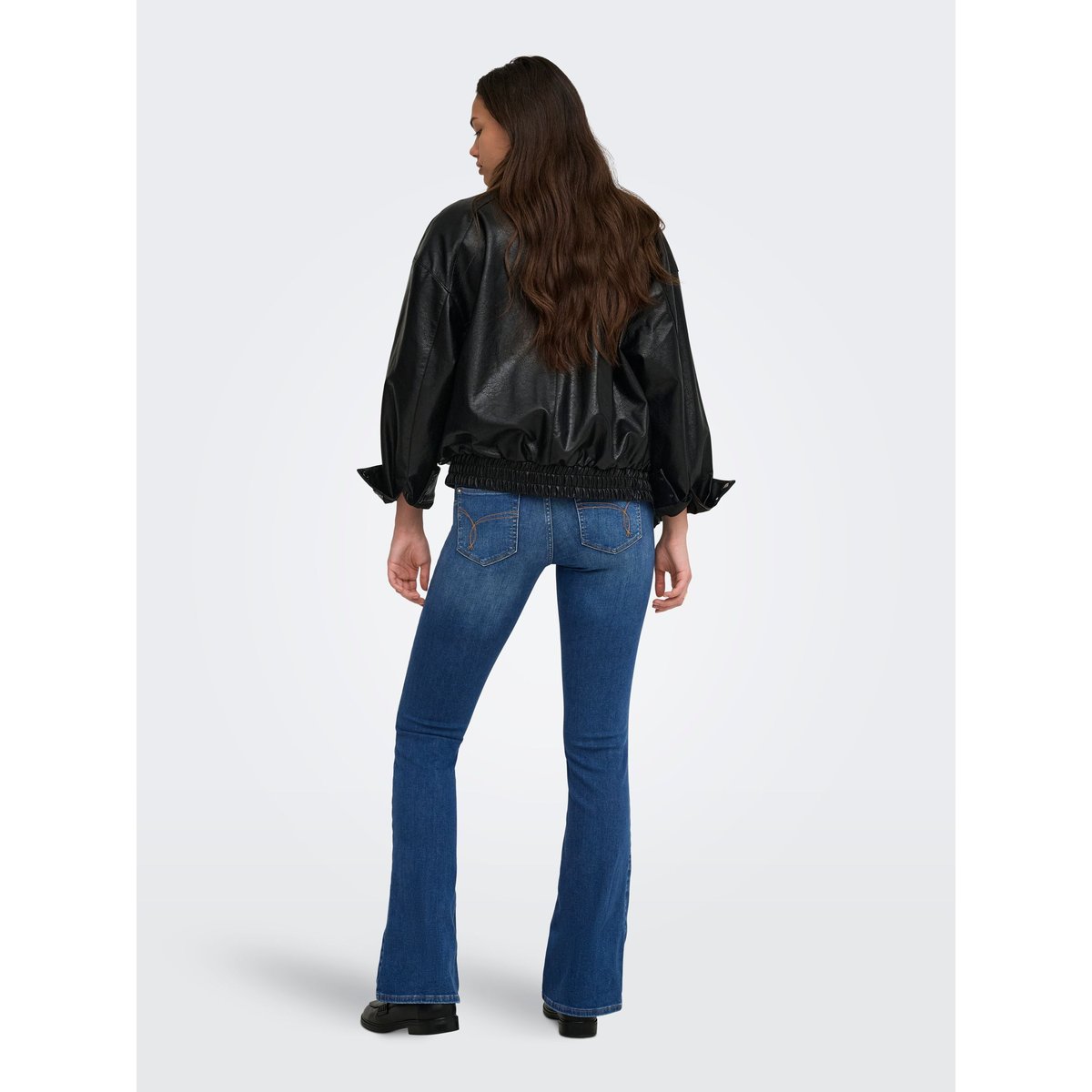 Jean Flared medium blue denim, ONLY