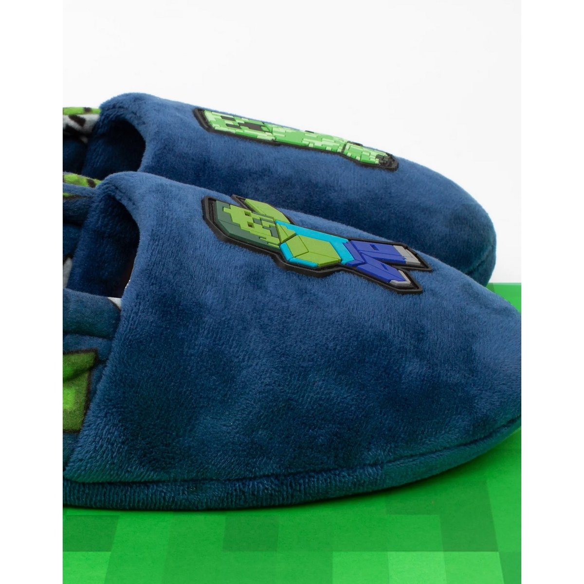 Chaussons bleu, MINECRAFT