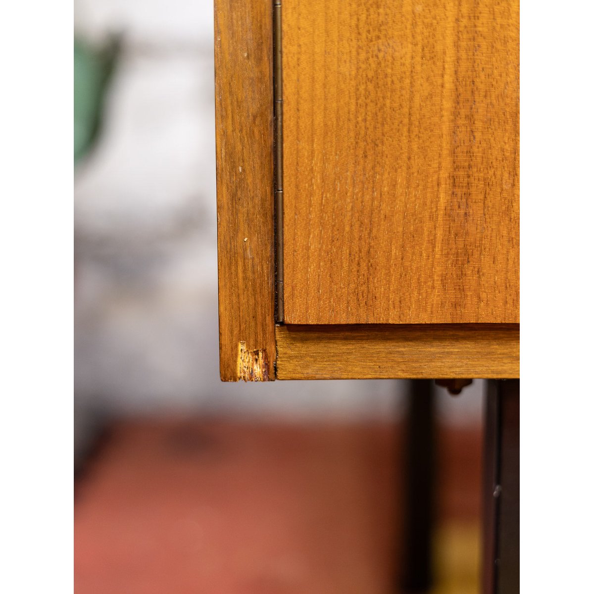 Petite enfilade scandinave Margaret N°789 - Bon état bois foncé, DEBONGOUT
